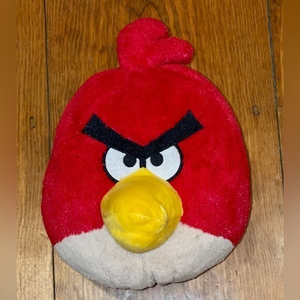 Angry Birds Red 8" Commonwealth Toy Plush 2010‎ Rovio NO Sound